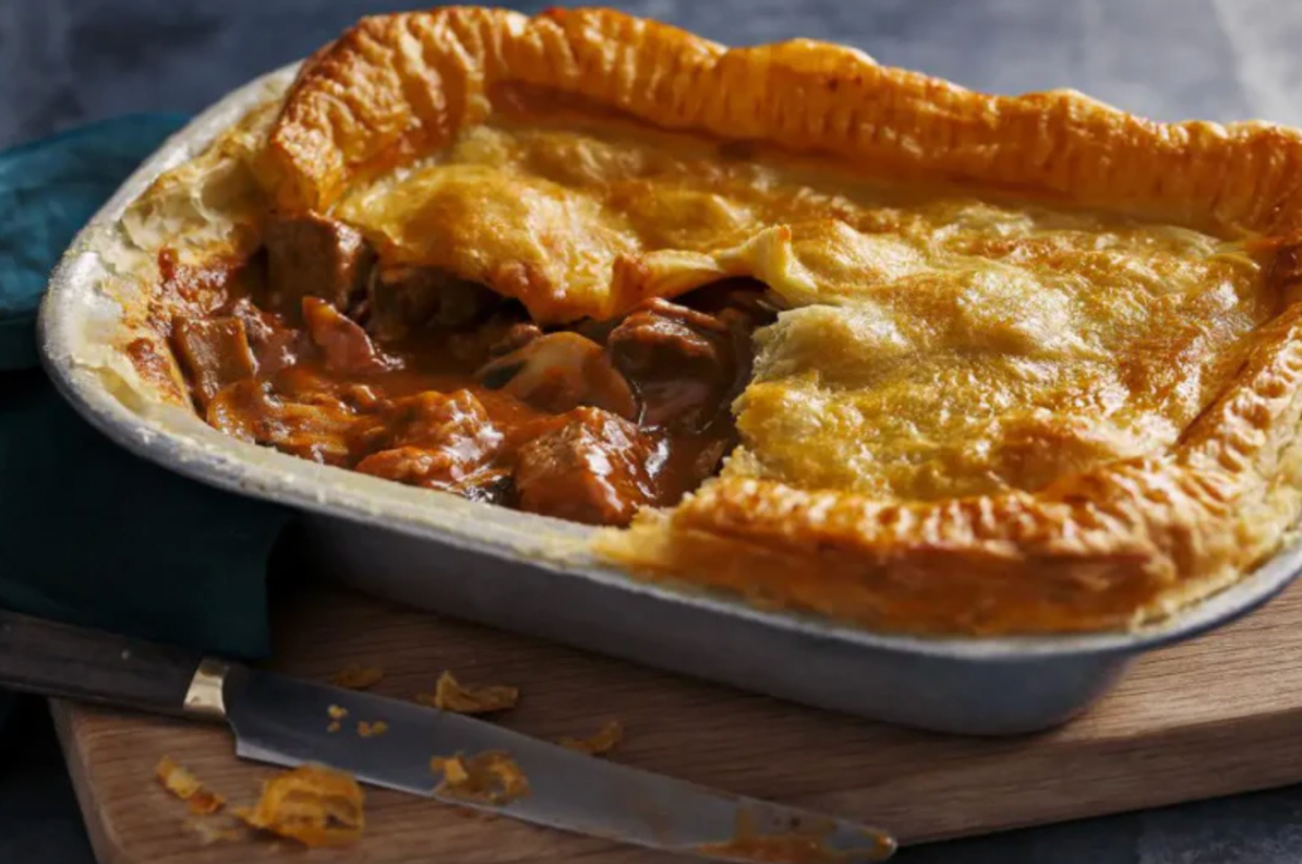 Steak Mushroom Pie